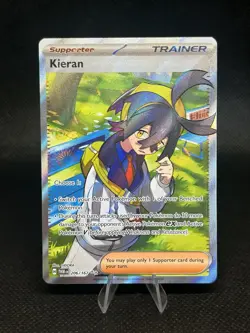 KIERAN 206/167 TWILIGHT MASQUERADE FULL ART ULTRA RARE POKEMON CARD ENGLISH NM/M - Image 1