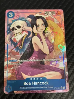 Boa Hancock (Alt Art) OP13-051 R Carrying on His Will - ONE PIECE Card ENGLISH - Image 1