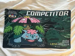 Pokemon LAIC Playmat - 2026 Competitor Mega Venusaur Play Mat - Image 1