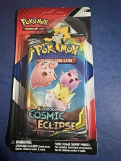 Pokemon Cosmic Eclipse & Chilling Reign 2 pack Blister w/ pin - Factory Sealed - Image 1