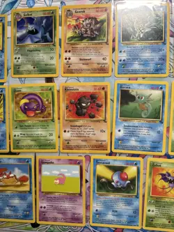 Fossil Unlimited Vintage 1999 Set WOTC Lot Of 17 Pokemon TCG - Image 3