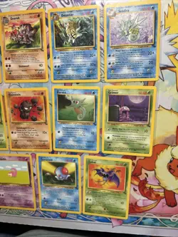Fossil Unlimited Vintage 1999 Set WOTC Lot Of 17 Pokemon TCG - Image 4