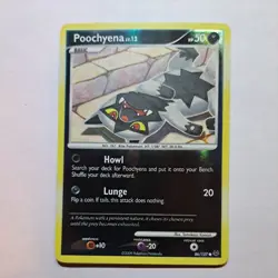 Poochyena - 86/127 - Common Reverse Holo Near Mint Platinum Base Set 2B3 - Image 1