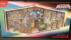 Pokemon Prismatic Evolutions Lucario ex & Tyranitar ex Premium Collection - Image 1