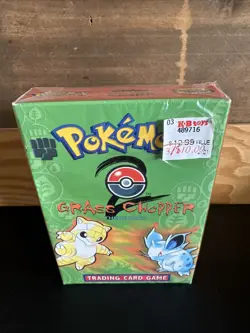 Pokemon TCG Grass Chopper Base Set 2 Theme Deck SEALED Wizards of The Coast 1999 - Image 2