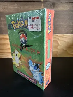 Pokemon TCG Grass Chopper Base Set 2 Theme Deck SEALED Wizards of The Coast 1999 - Image 4