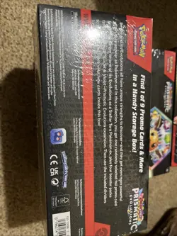Pokemon TCG Scarlet And Violet Prismatic Evolutions Surprise Box Lot Of 4 - Image 2