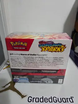Pokemon TCG: Surging Sparks Factory Sealed Booster Box IN HAND - Image 3