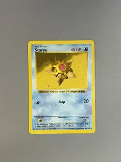 SHADOWLESS STARYU 65/102 1999 POKEMON TCG BASE SET WOTC WIZARDS OF THE COAST - Image 1