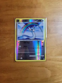 Dratini 91/146 Legends Awakened Reverse Holo Rare 2008 Pokemon TCG Card NM - Image 1