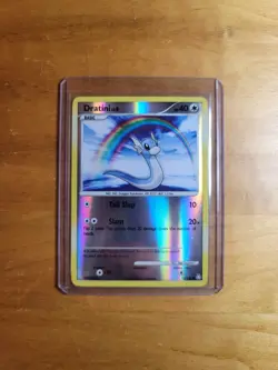 Dratini 91/146 Legends Awakened Reverse Holo Rare 2008 Pokemon TCG Card NM - Image 3