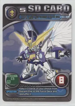 2003 Superior Defender Gundam Collectible Card Game Force Saga Unlimited #SD-82 - Image 1