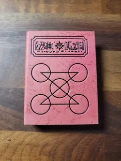 Zatch Bell The Card Battle Red Spell Book Binder Vintage 2003 Includes Cards - Image 1