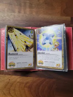 Zatch Bell The Card Battle Red Spell Book Binder Vintage 2003 Includes Cards - Image 4
