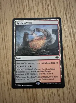 Restless Vents - NM Rare - MTG The Lost Caverns of Ixalan - Magic the Gathering - Image 1