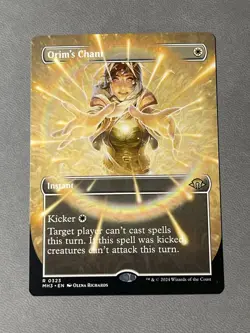Orim's Chant (Borderless) Modern Horizons 3 Regular NM - Image 1
