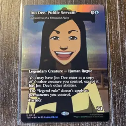 Joo Dee, Public Servant - Sakashima of a Thousand Faces 0018 Foil NM - Image 1