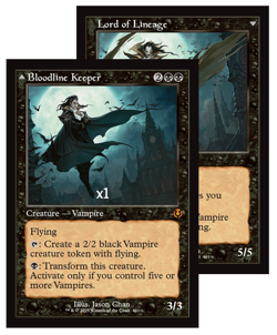 MTG Retro Innistrad Remastered INR Bloodline Keeper MINT - Image 1
