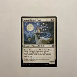 MOON-BLESSED CLERIC AFR MTG WHITE CREATURE UNCOMMON NM - Image 4