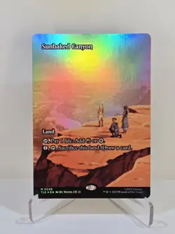 Sunbaked Canyon (Borderless) Foil - Avatar: The Last Airbender - Image 1