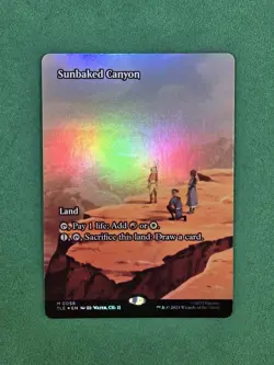 Sunbaked Canyon (Borderless) Foil - Avatar: The Last Airbender - Image 2