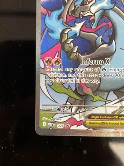 Pokemon Phantasmal Flames MEGA CHARIZARD X EX #23 Black Star Promo From UPC - Image 2