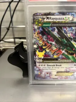 2021 POKEMON CELEBRATIONS CLASSIC COLLECTION #76 M RAYQUAZA EX PSA 10 - Image 4