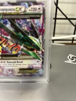 2021 POKEMON CELEBRATIONS CLASSIC COLLECTION #76 M RAYQUAZA EX PSA 10 - Image 5