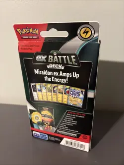 3 Pokemon Ex Battle Decks Ampharos Ex Victini Ex Miraidon Ex New In Box - Image 4