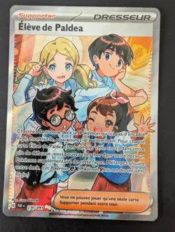 Carte Pokemon Eleve de Paldea 230/091 FA EV4.5 Destinees de Paldea FR - Neuf - Image 1