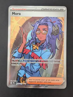 Carte Pokemon Mora 142/131 Evolutions Prismatiques EV8.5 PRE Dresseur Neuf FR - Image 1