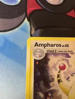 Pokemon - Ampharos Secret Wonders 1/132 Regular HOLO BLEED SWIRL RARE - Image 5