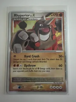 Rhyperior LV.X DP29 Promo Holo Excellent Condition Black Star Promo - Image 1