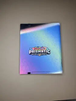 Pokemon Prismatic Evolutions Eevee Binder Collection **BINDER ONLY** - Image 2