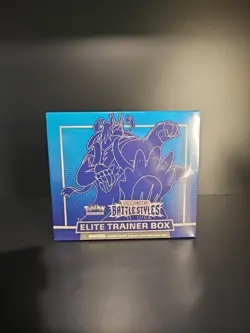 Pokemon TCG - Blue Sword & Shield Battle Styles - Elite Trainer Box - Sealed - Image 1