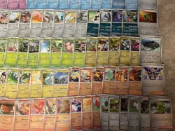 Pokemon Lot 149x Reverse Holo Cards Near Complete Surging Sparks Master Set - Image 2