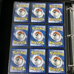 Pokemon Mixed ⚡ Vintage Lot of Cards Holos w/ Binder Pages Crobat Prime - Image 2