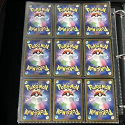 Pokemon Mixed ⚡ Vintage Lot of Cards Holos w/ Binder Pages Crobat Prime - Image 4