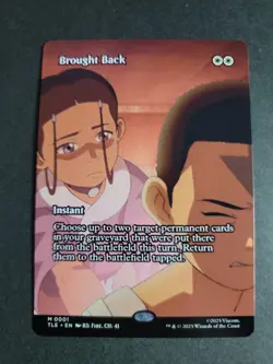 Brought Back (Borderless) Mythic MTG Avatar Eternal - Image 1