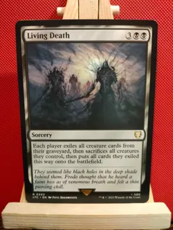 Living Death - Commander: The Lord of the Rings - Rare - NM - MTG - Image 1