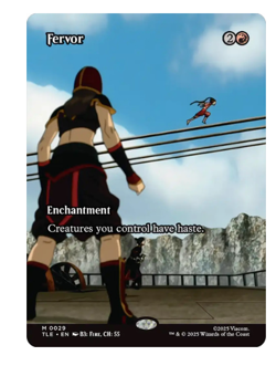 Fervor - Borderless Avatar MTG - Image 1