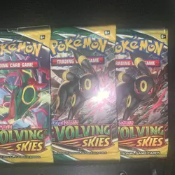 Pokemon Evolving Skies Sealed Booster Packs x4 Rayquaza / Umbreon - Image 3