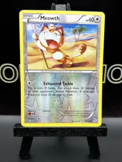 2016 Pokemon XY Generations 20th 53/83 Meowth Reverse LP - Image 2