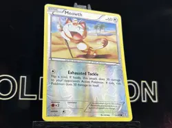 2016 Pokemon XY Generations 20th 53/83 Meowth Reverse LP - Image 4