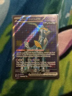 Iron Crown Ex 191/162 Holo Ultra Rare Pokemon TCG Temporal Forces - Image 1