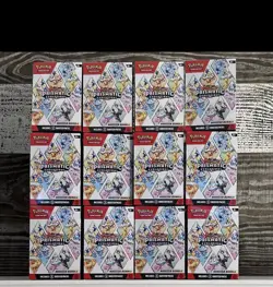 Pokemon Prismatic Evolutions 8.5 Booster Bundle Lot Of 12 Boxes Sealed Brand New - Image 1