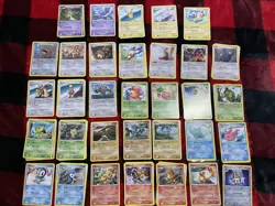 Pokemon TCG Pop Series 6-9 Bulk Lot of 100 Non-Holo Cards - Image 2