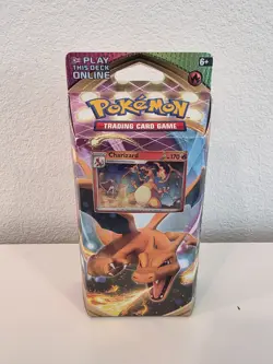 NEW Sealed Pokemon TCG: Sword & Shield Vivid Voltage Charizard Theme Deck Cards - Image 1