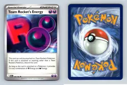 Team Rocket's Energy #182/182 SV Destined Rivals Uncommon Pokemon 2025 TCG Card - Image 1