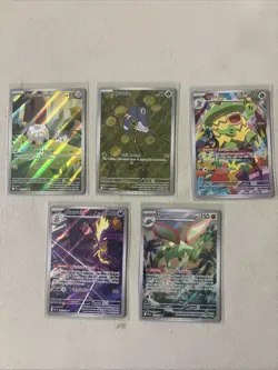 Pokemon TCG Phantasmal Flames Illustration Rare (IR) 5x Cards Near Mint English - Image 1